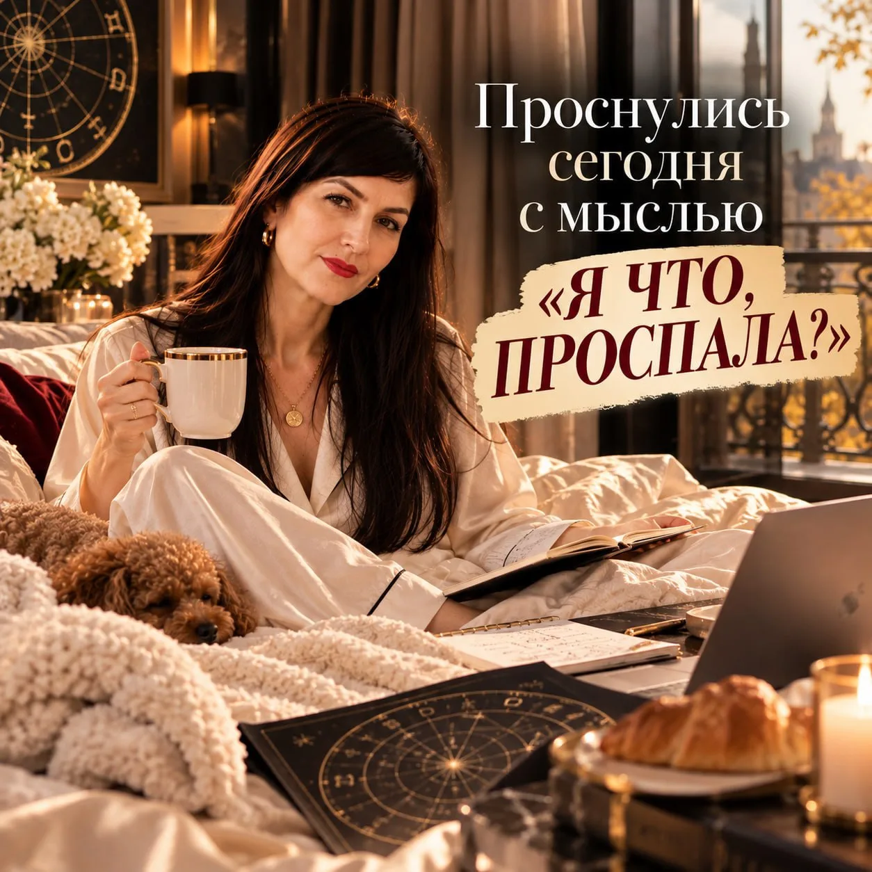 Проснулись сегодня с мыслью «я что, ПРОСПАЛА?» ⬇️⬇️⬇️