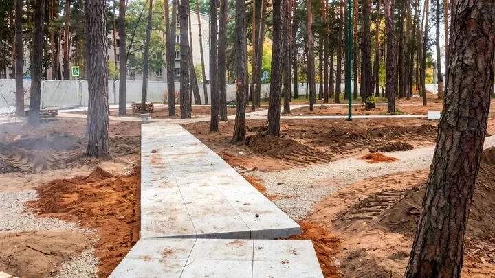 🌳 В Протвине преображается сквер «Мирабель»: скоро здесь появятся новые дорожки, фонар...