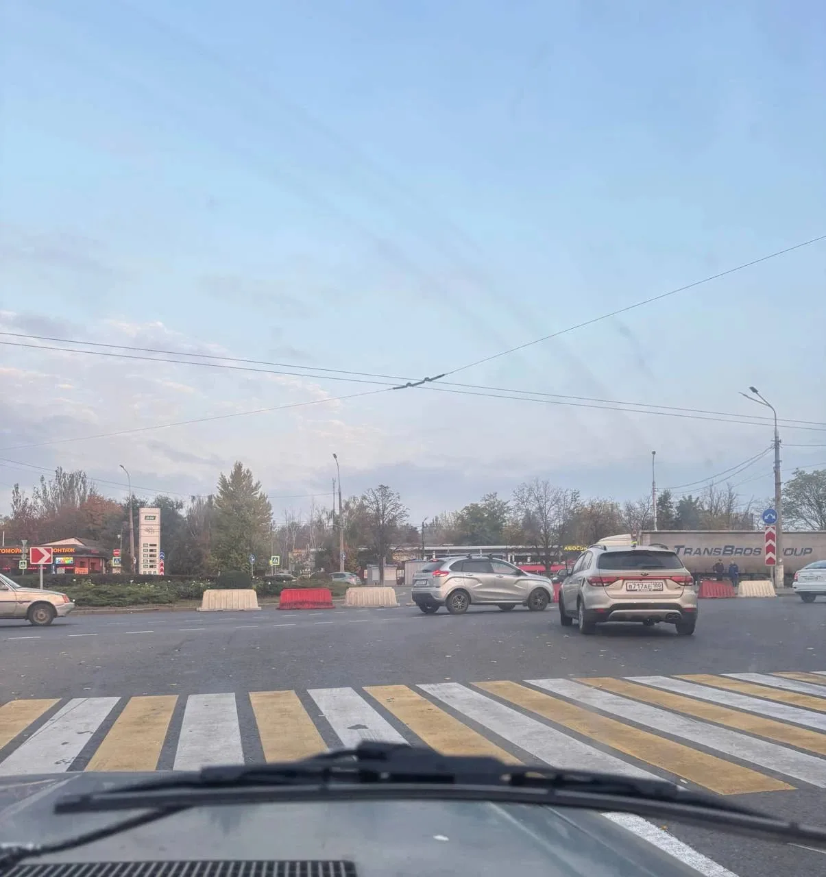 ⚠️ Кольцо Мотеля частично перекрыто для движения налево