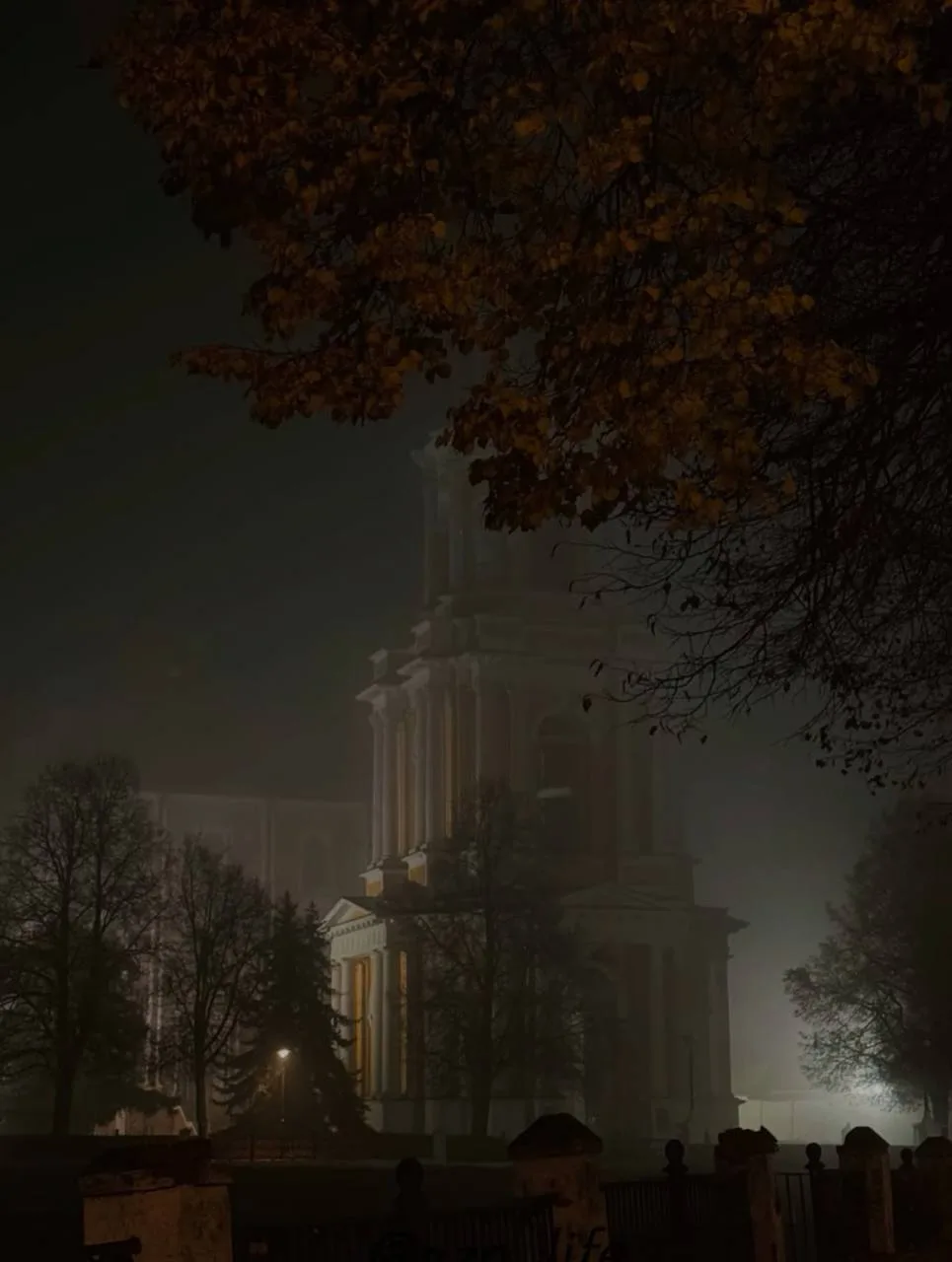 Красивые туманные кадры от рязанцев.
