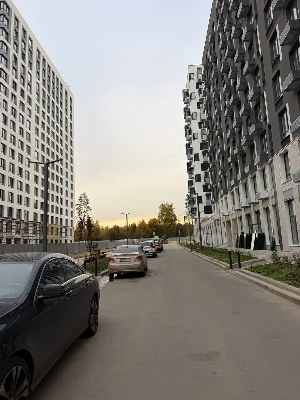 Убрали забор после 5 секции