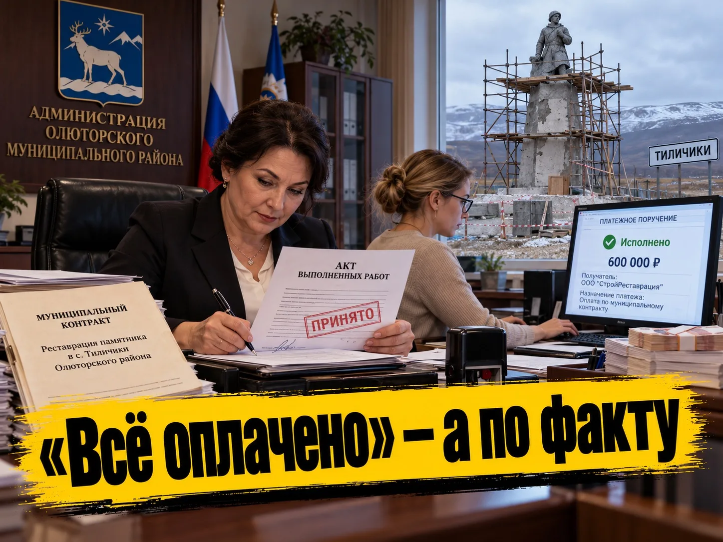Советницу обвиняют в растрате бюджетных денег
