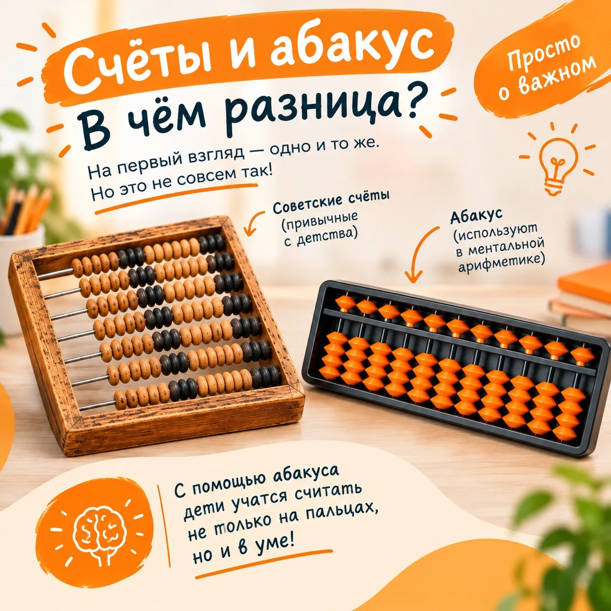 Помните, как в детстве передвигали косточки на счётах?