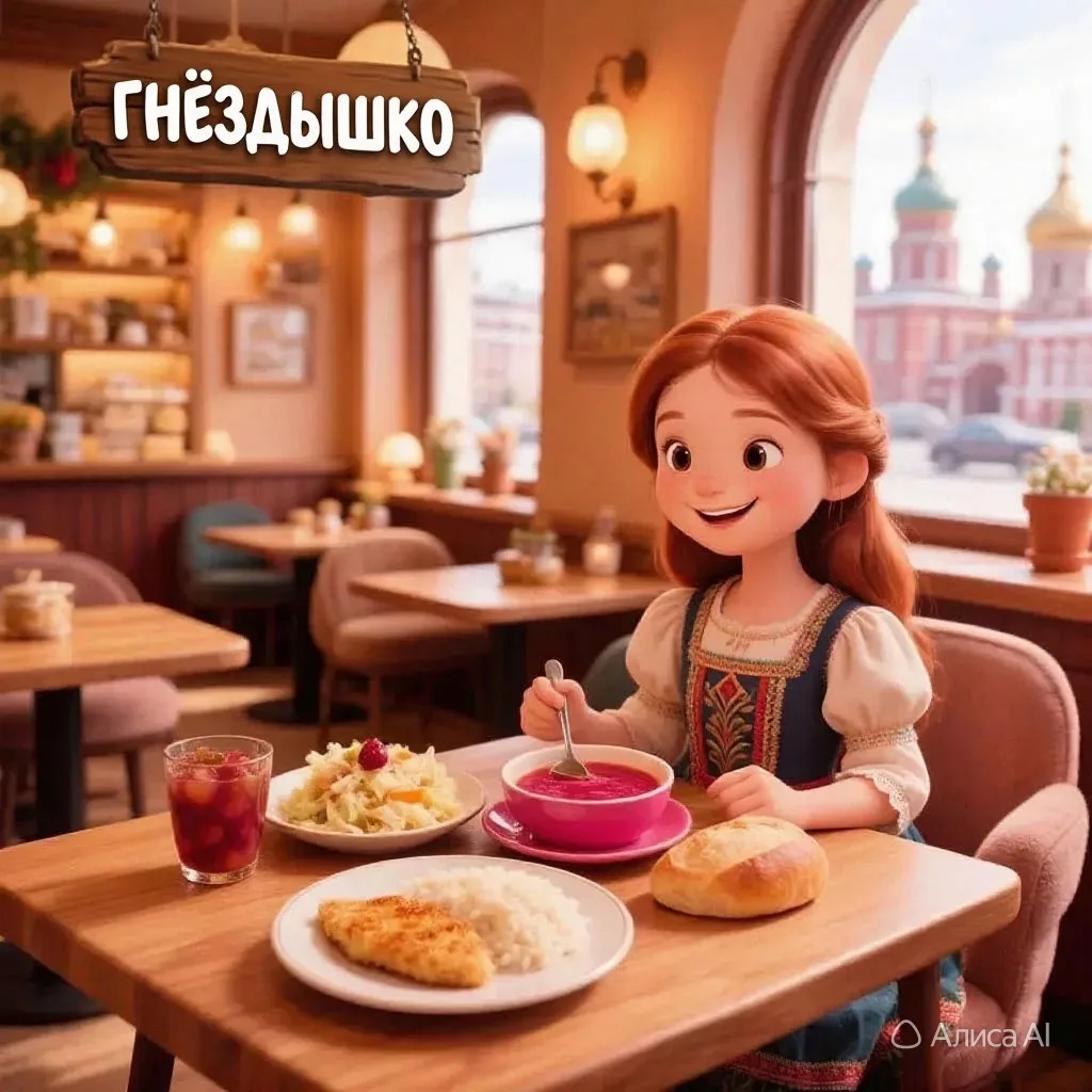 На окраине Яхромы, на уютной Торговой улице, спряталось маленькое кафе «Гнёздышко», где...