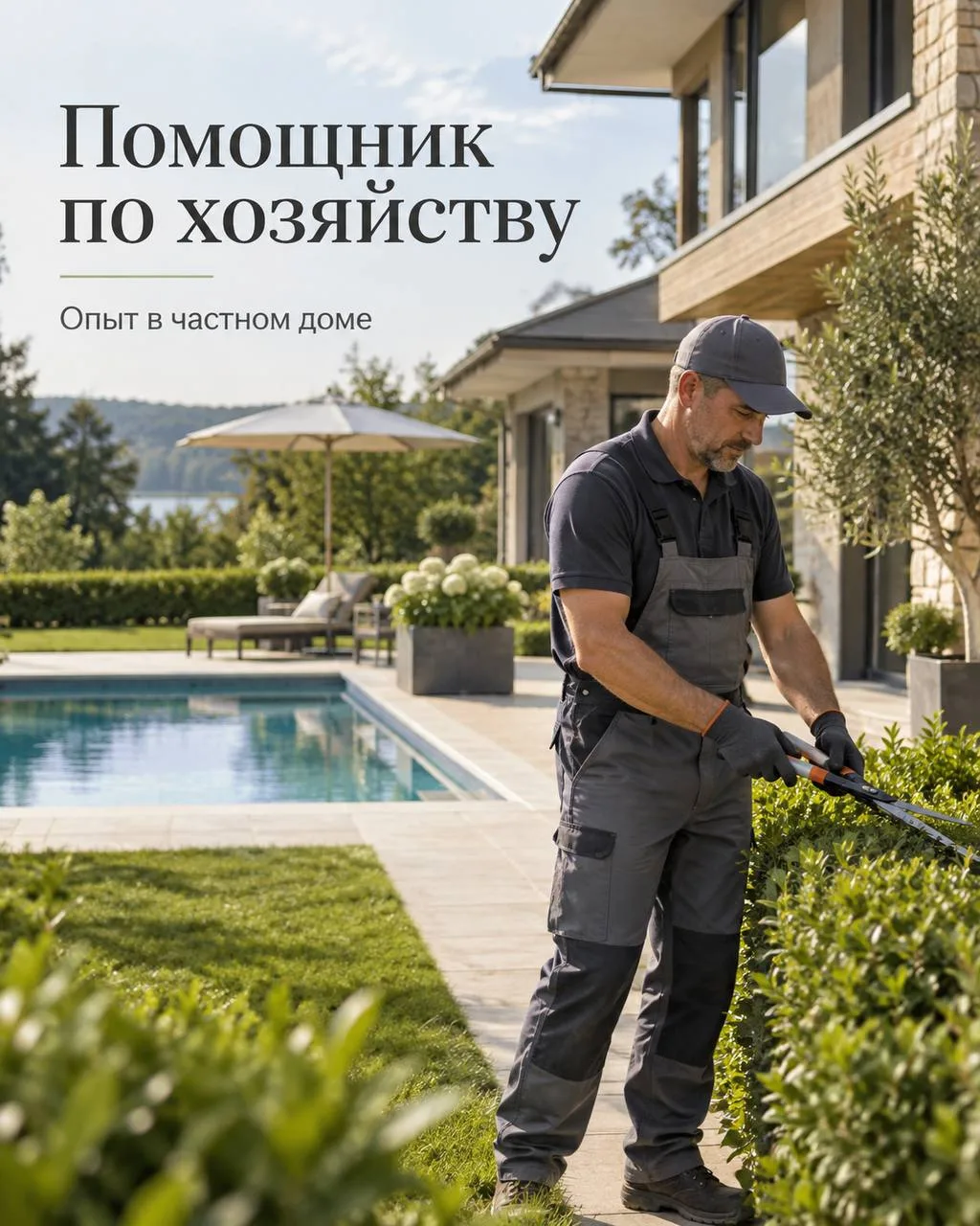 ПОМОЩНИК ПО ХОЗЯЙСТВУ