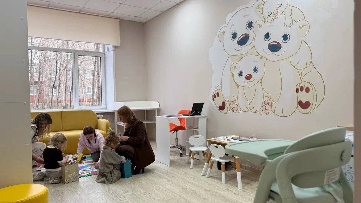 В Северном колледже физической культуры и спорта появилась комната для детей студентов