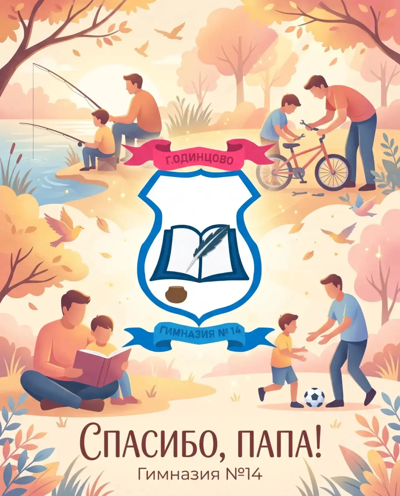 Онлайн‑флешмоб «Спасибо, папа!» — в преддверии Дня отца!