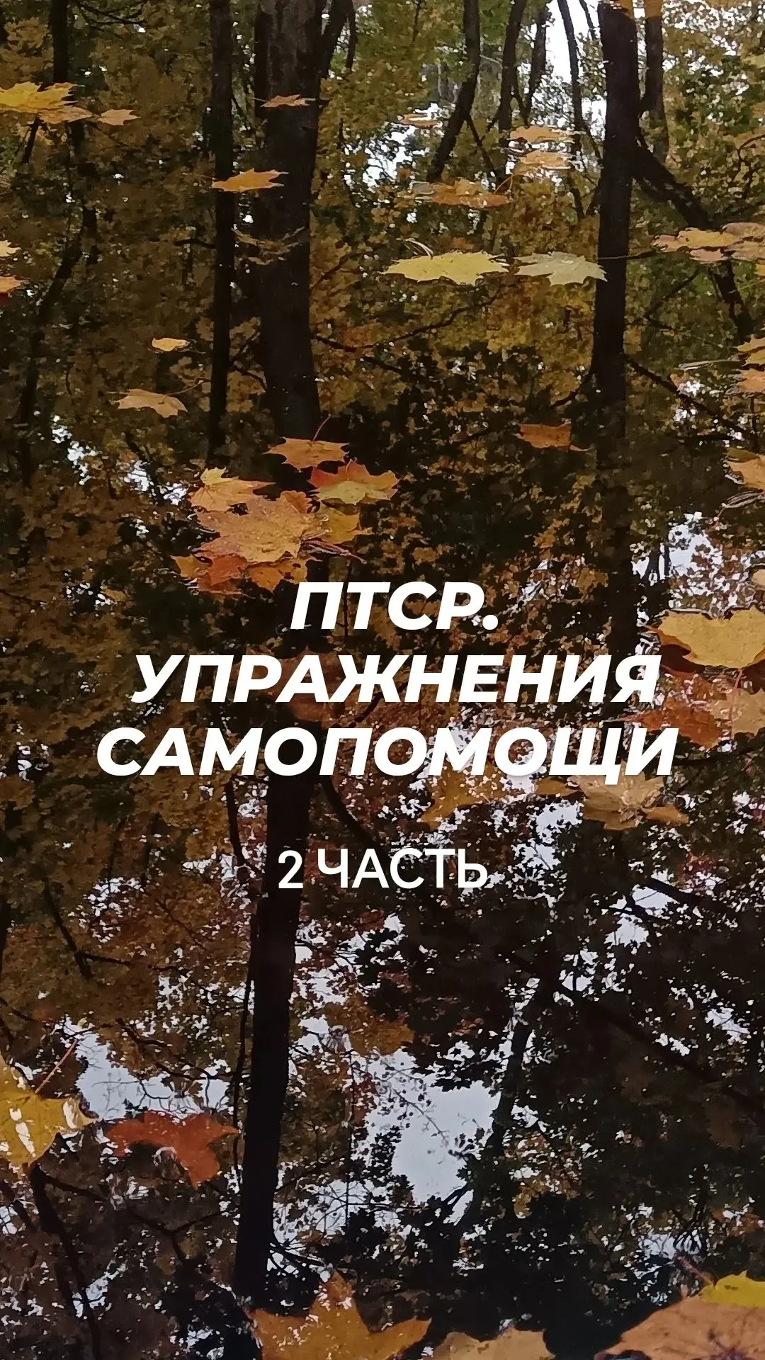 ПТСР. Часть вторая.