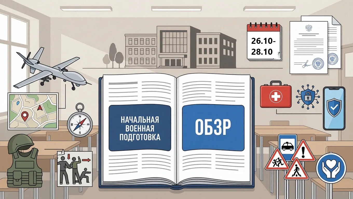 ⚡⚡⚡Учебные сборы по основам военной подготовки для обучающихся 8-х классов