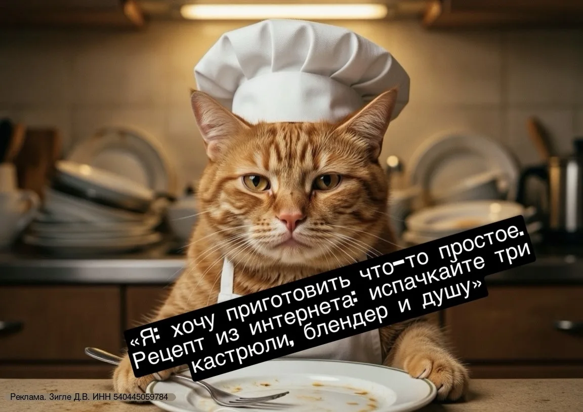 🍳 «Кухня на ИЗИ» — рецепты для тех, кто хочет вкусно, но без лишней суеты!