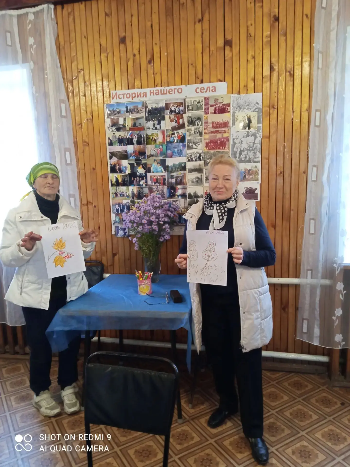 Новомалиновский сельский филиал провёл для жителейⁿлитературно - музыкальный час " Слав...