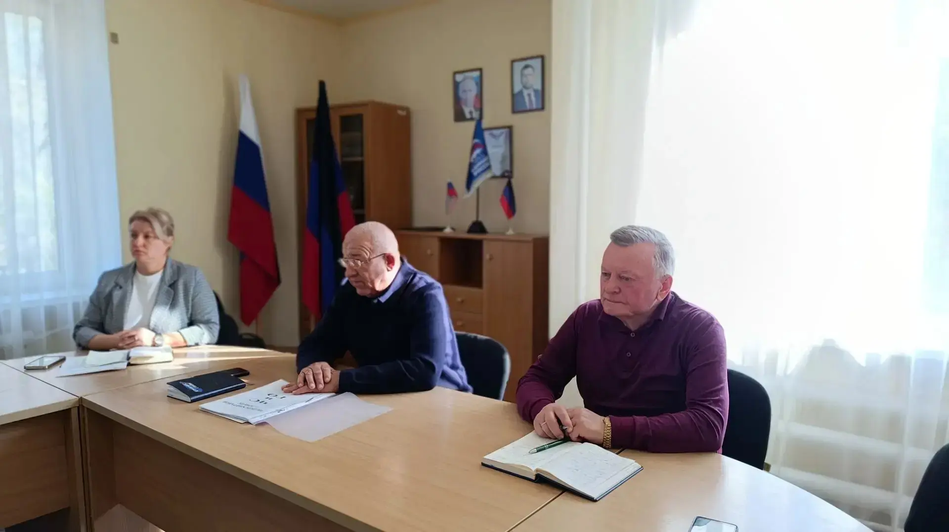 Первый заместитель руководителя Управы Петровского района Плахутин Юрий Иванович провел...