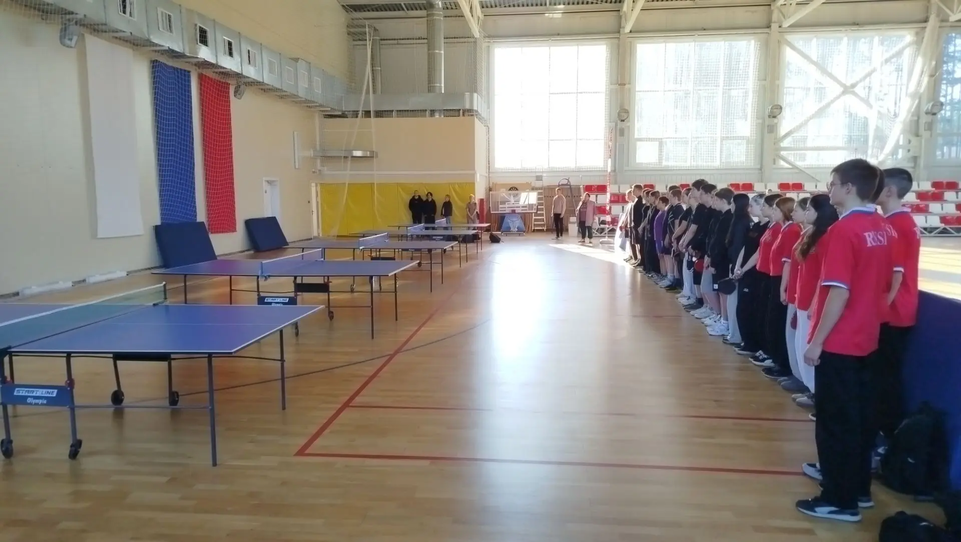 Сегодня в большом зале ФОК Хвойная проходит зональный этап Спартакиады обучающихся Новг...