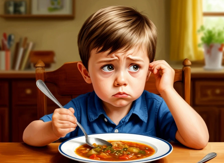Ребенок отказывается от еды в детском саду:  что делать? 🍽