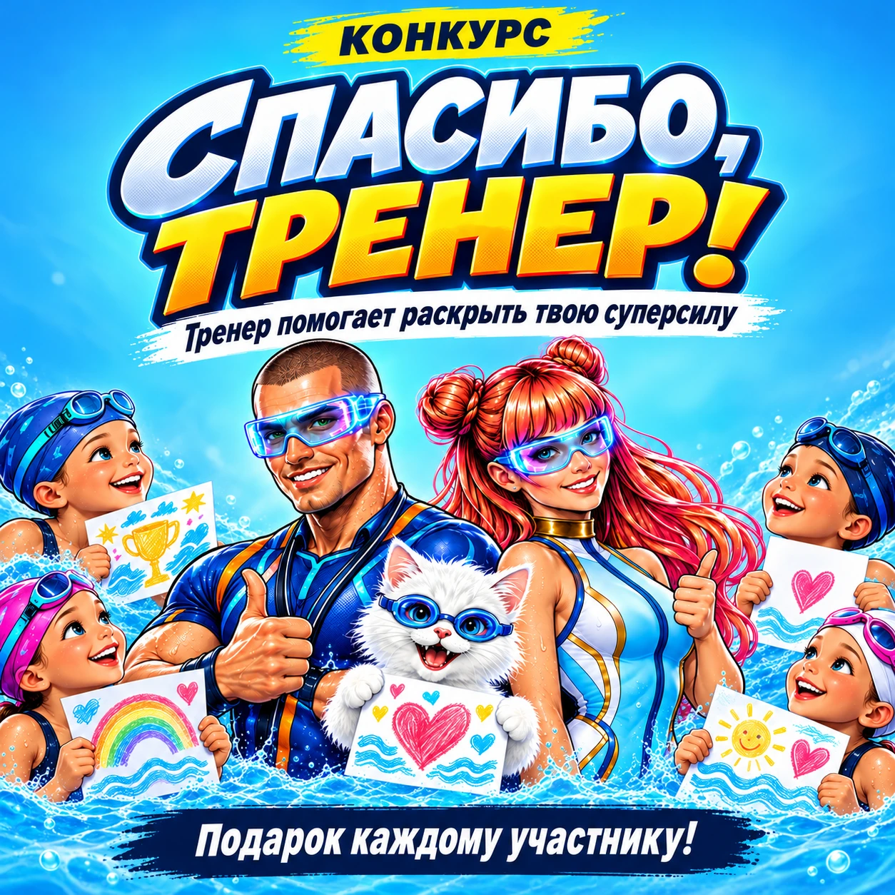 Друзья, совсем скоро мы будем отмечать День тренера! 🎉