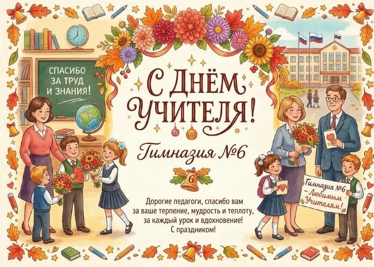 С Днём учителя!👩‍🏫