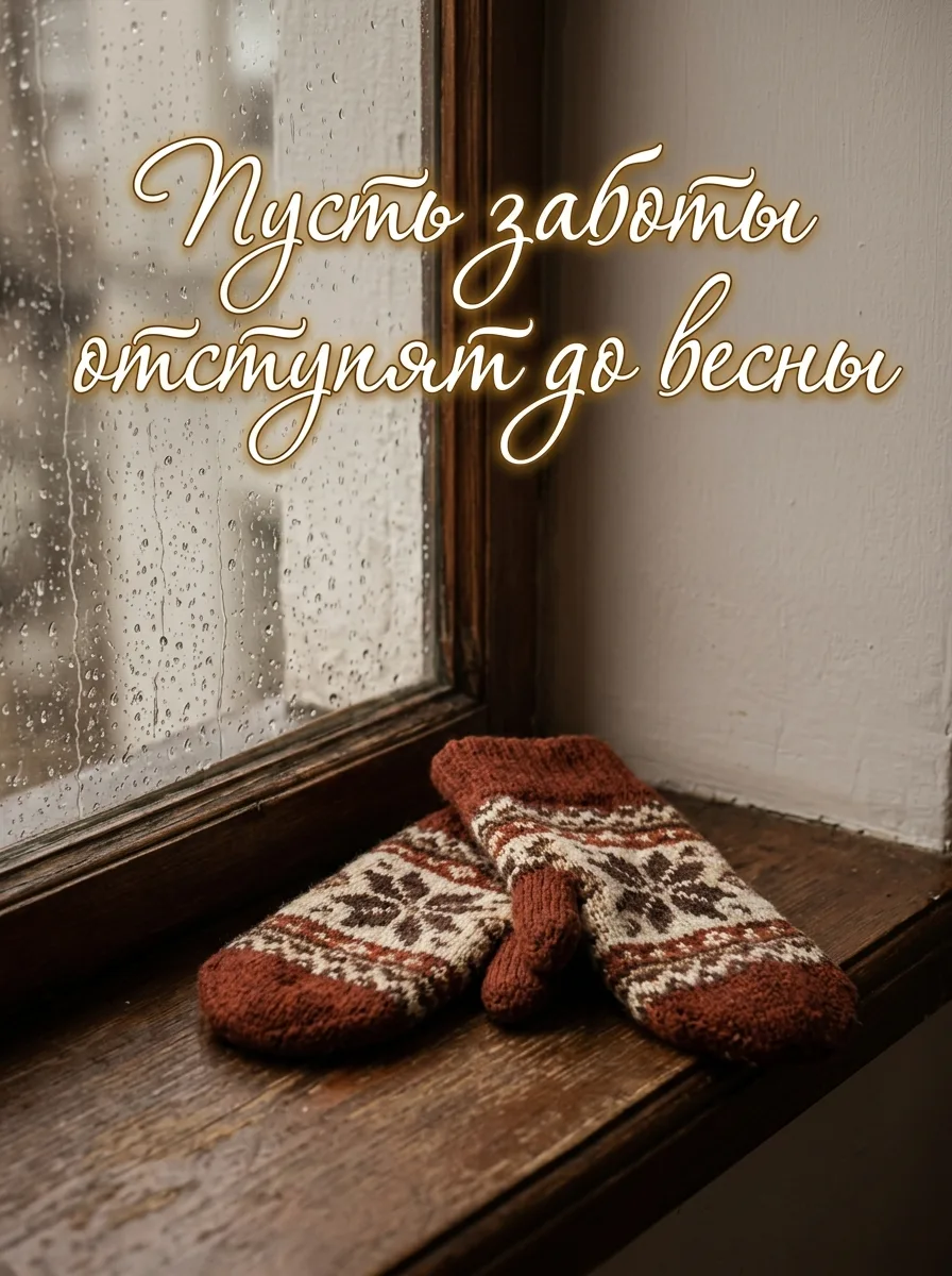 Пусть всё тяжёлое останется в этом году, а в новый вы войдёте налегке. Берегите себя и ...