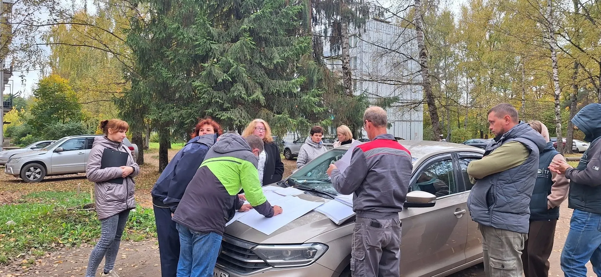✅В поселке Шаталово прошла промежуточная приемка работ по реконструкции дороги.