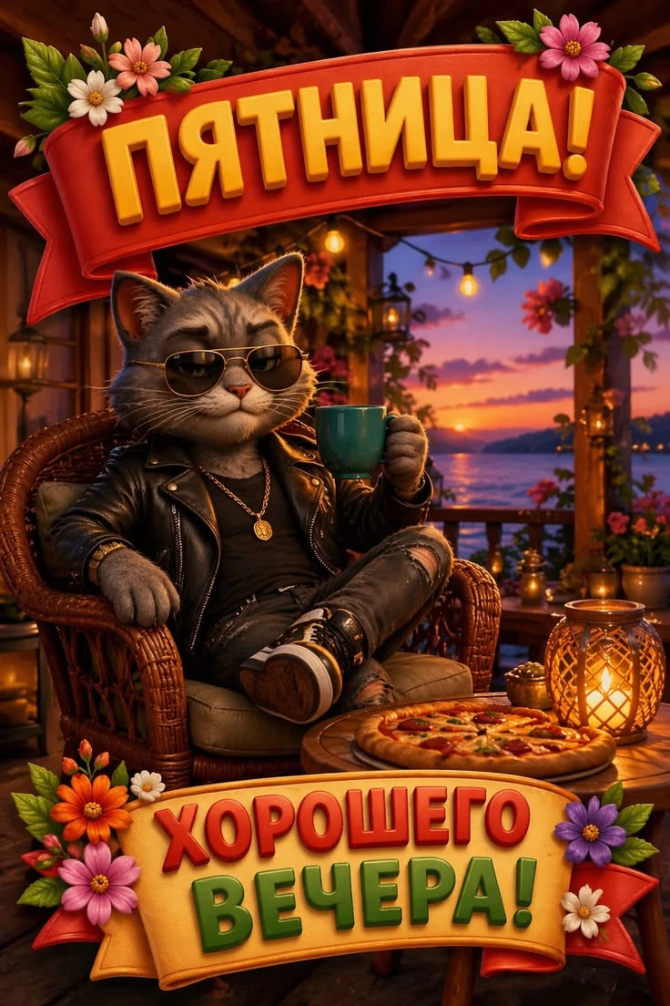 Доброго и уютного вечера!  ✨🌹