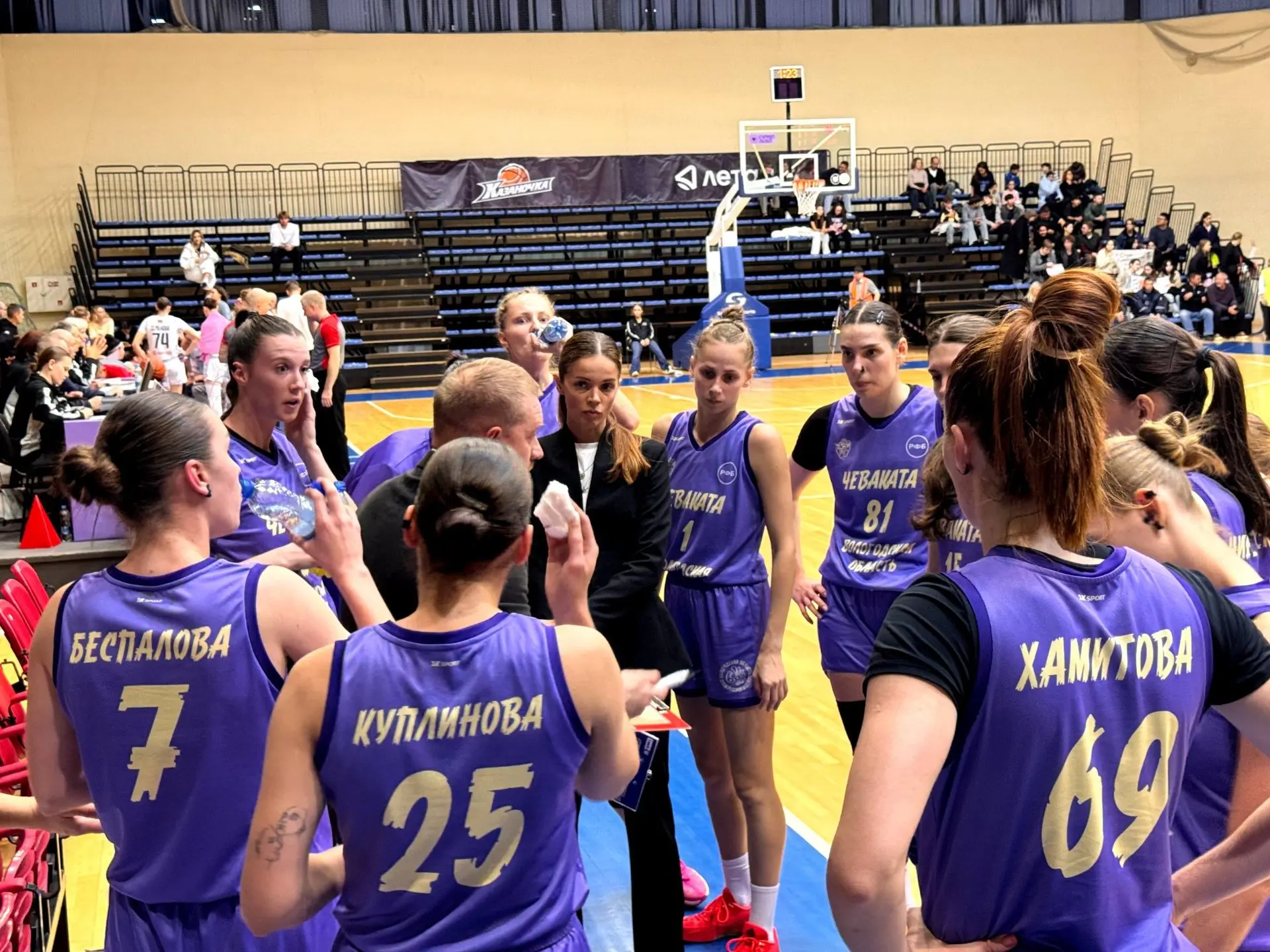 🏀 Первый матч Чемпионата России Суперлиги сезона 2026-2027 «Чеваката» провела на выезд...