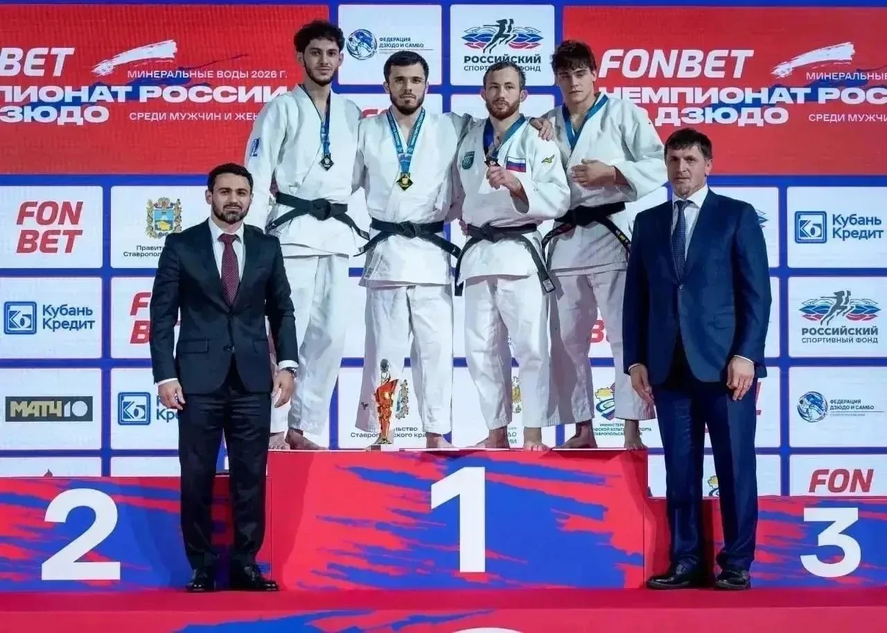 Ставропольские дзюдоисты взяли медали чемпионата России