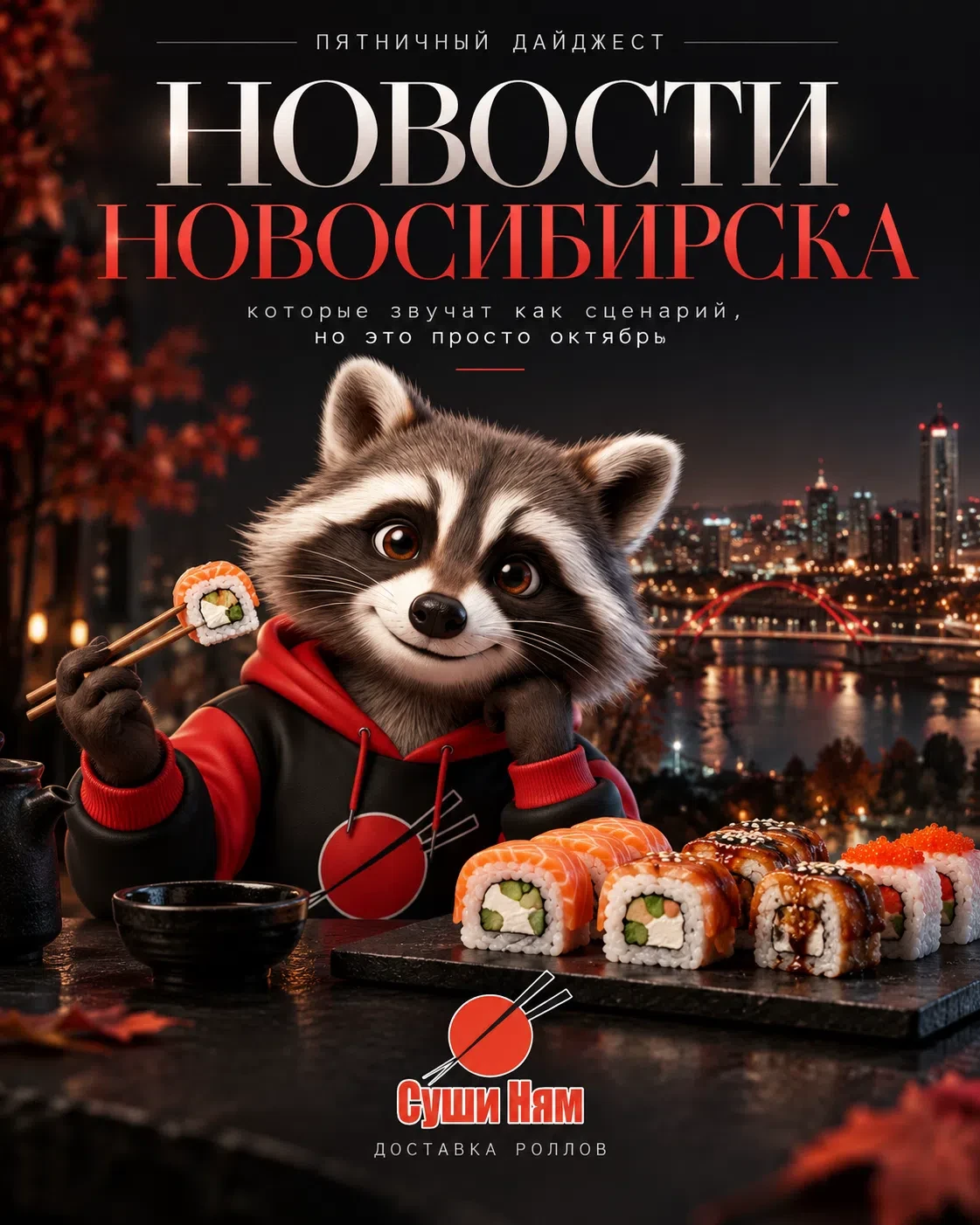ПЯТНИЧНЫЙ ДАЙДЖЕСТ: НОВОСИБИРСК СНОВА РЕШИЛ НЕ БЫТЬ СКУЧНЫМ
