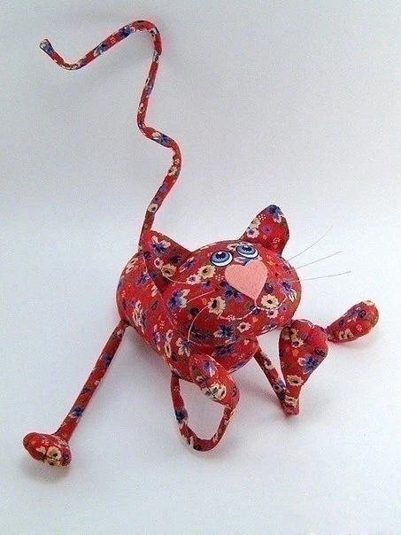 Кошка, мягкие игрушки своими руками