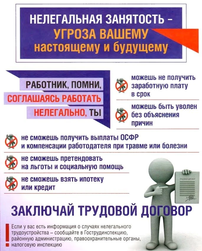 Неформальная занятость в Российской Федерации в 2026 году остаётся одной из актуальных ...