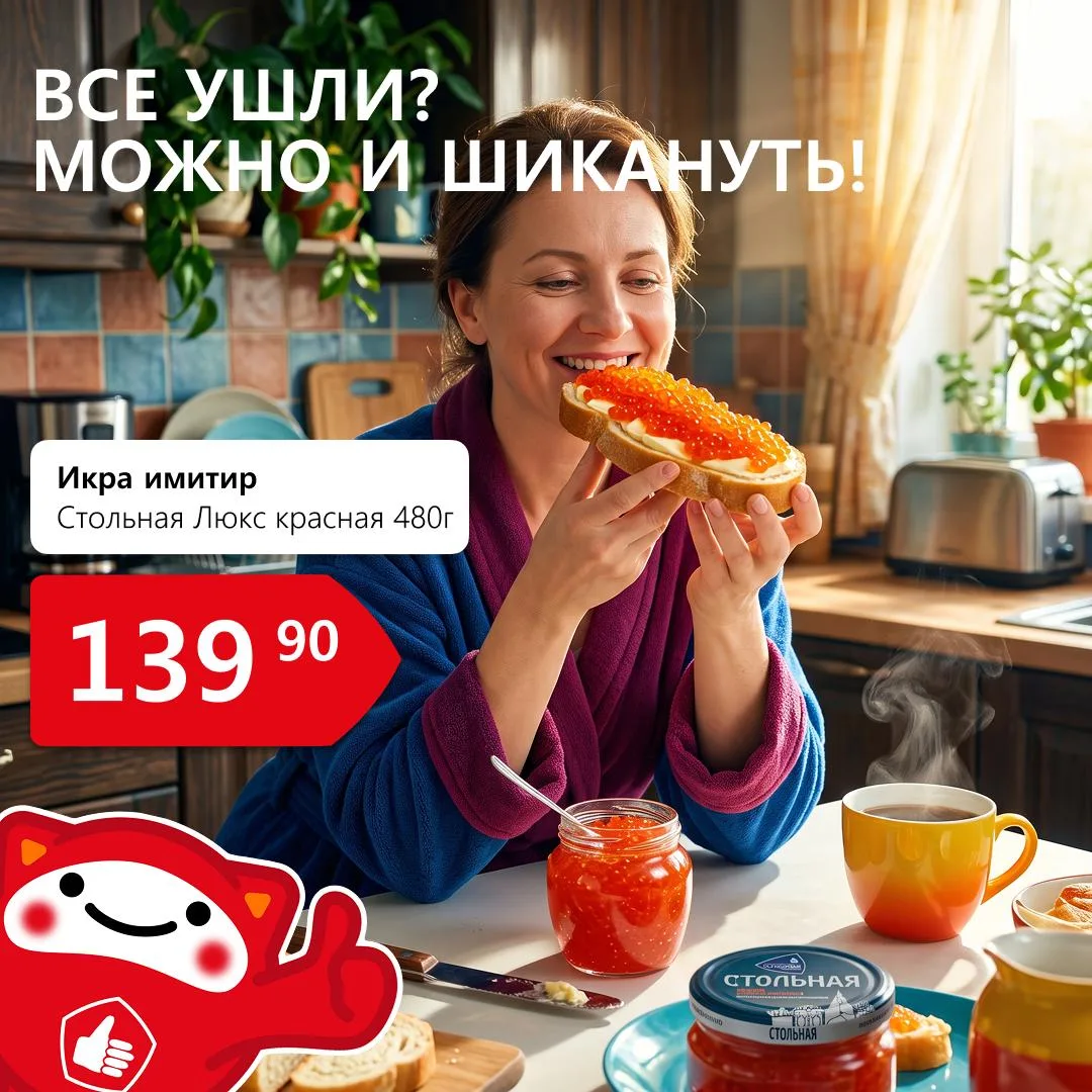 Детей отправили в школу, мужа – на работу. Наконец-то дома тишина и можно спокойно поза...