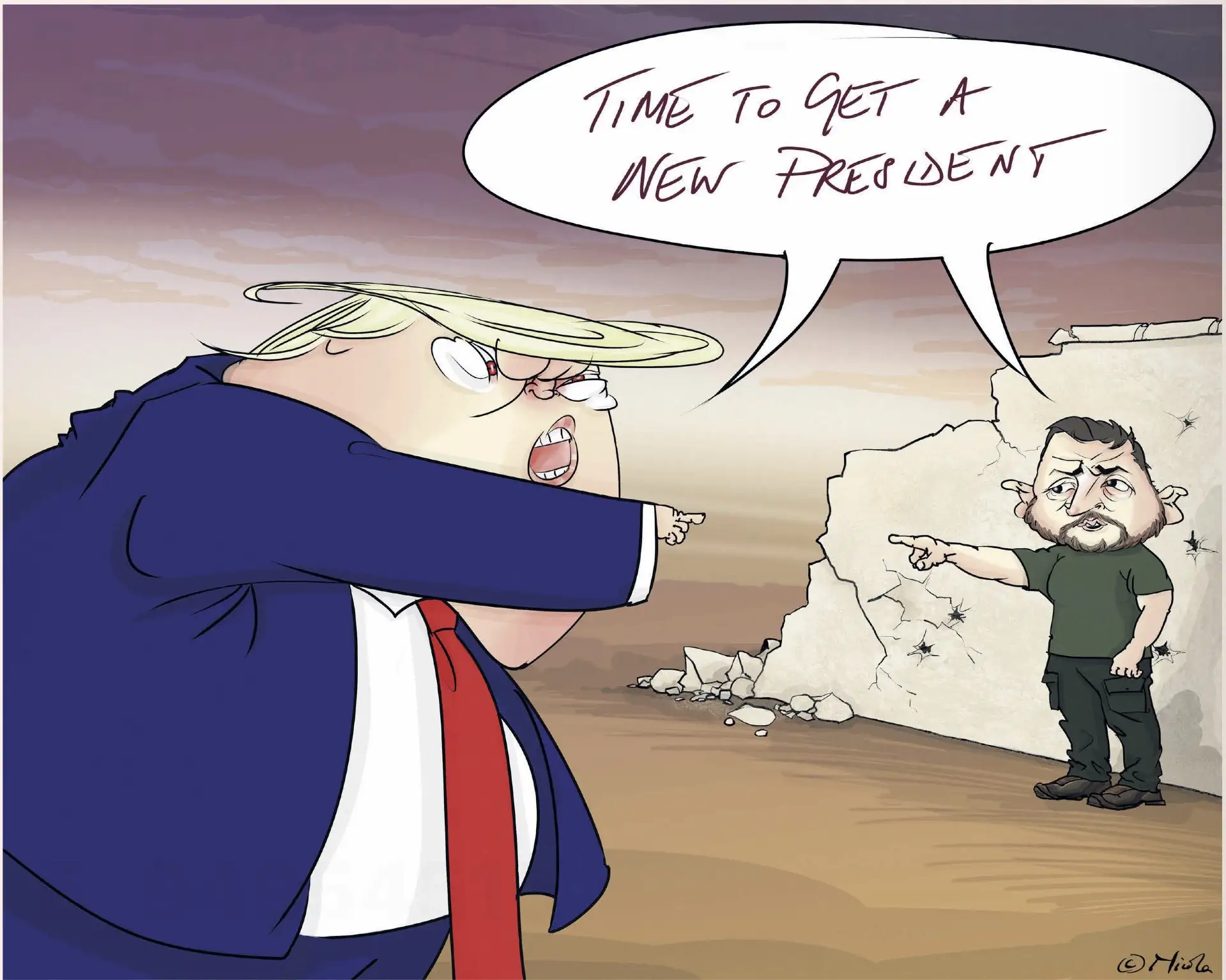 «Время получить нового президента», - так The Guardian видит диалог Зеленского и Трампа...