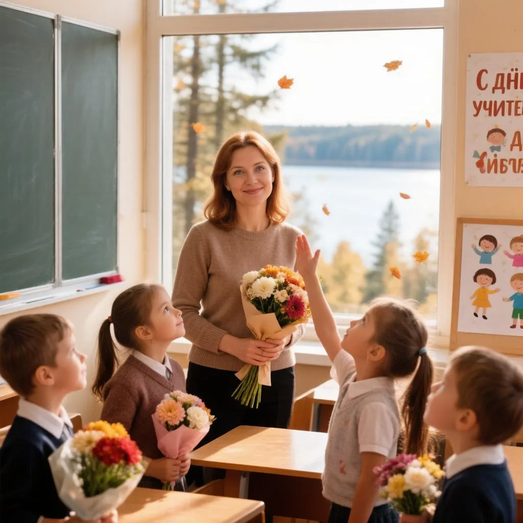 🍁 С Днём учителя, дорогие педагоги Дивногорска! 🍁