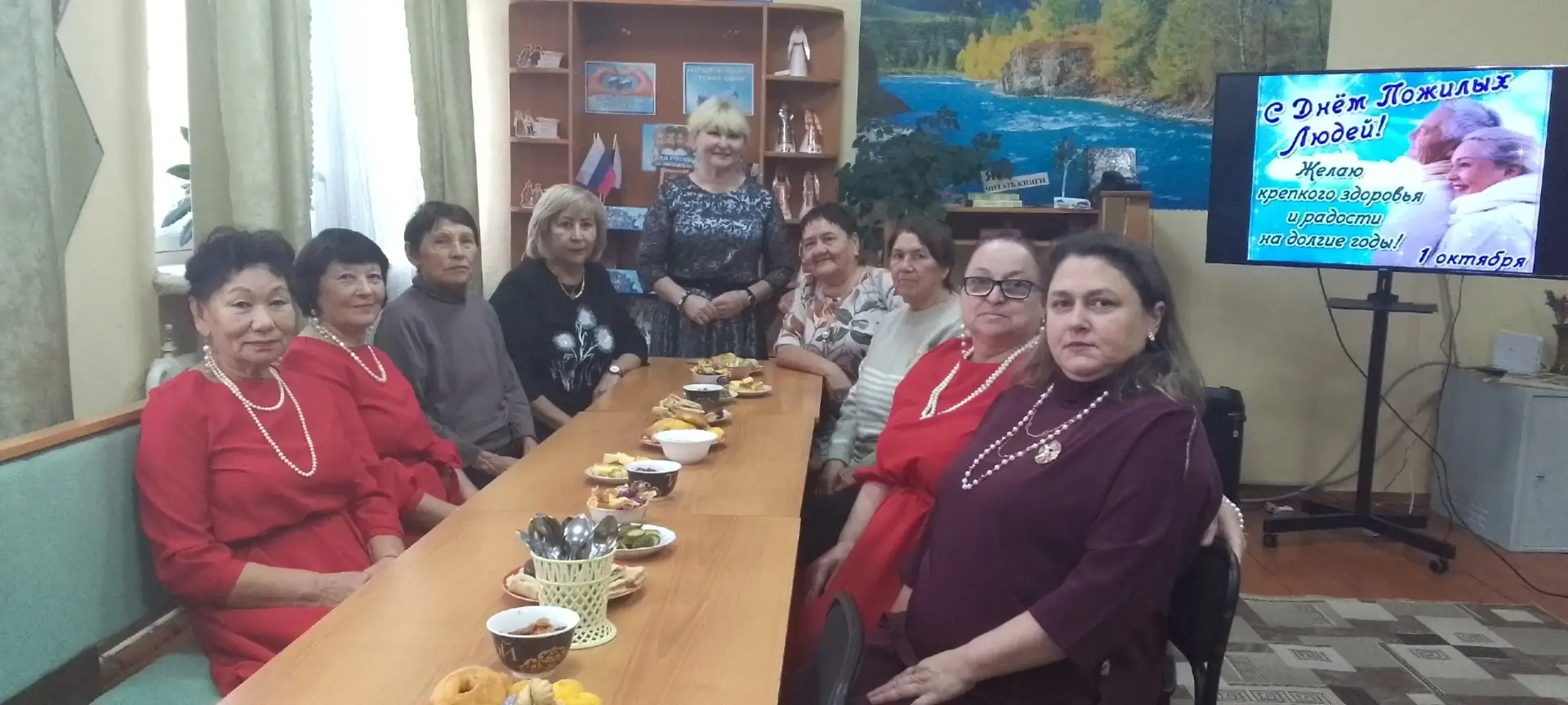 В селе Сары прошёл концерт ко Дню пожилого человека