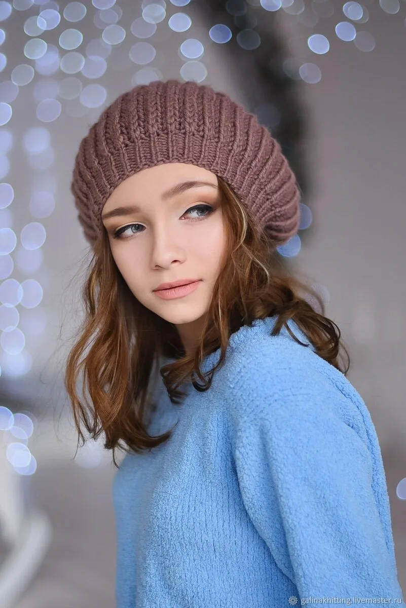 Береты вязаные❤️
