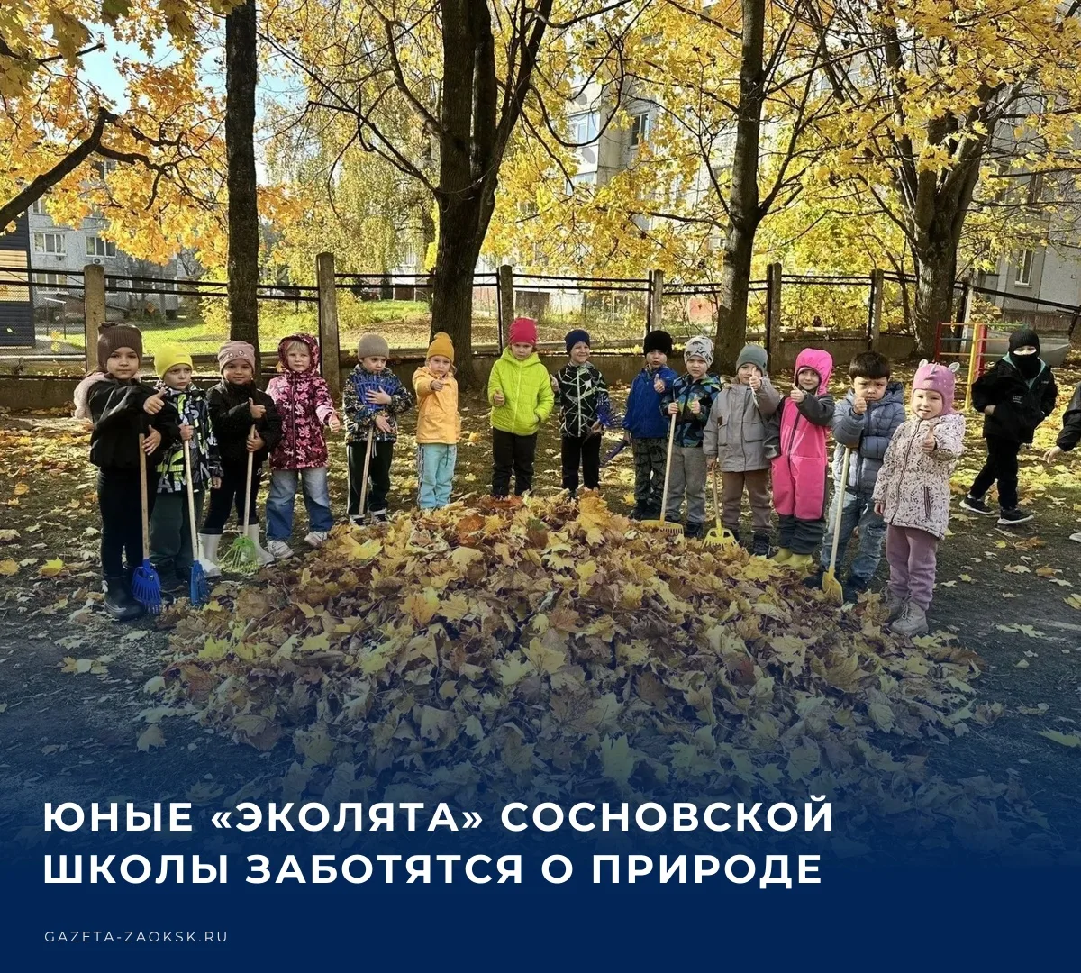 ✏️ Воспитанники дошкольных групп Сосновской СОШ, участники всероссийского проекта «Экол...