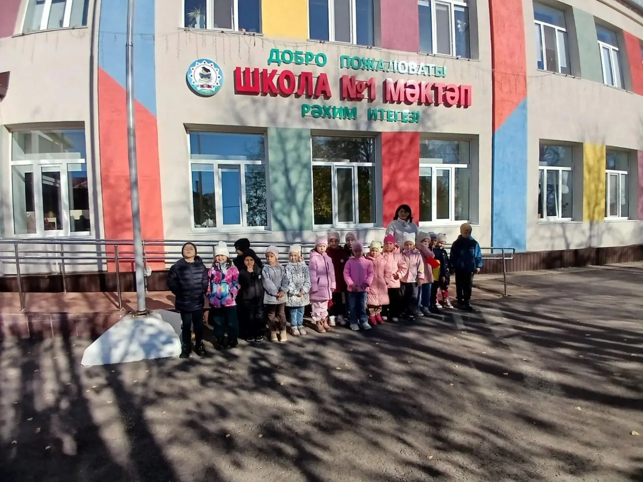 🎒 Будущие первоклассники из Уруссу побывали на экскурсии в школе