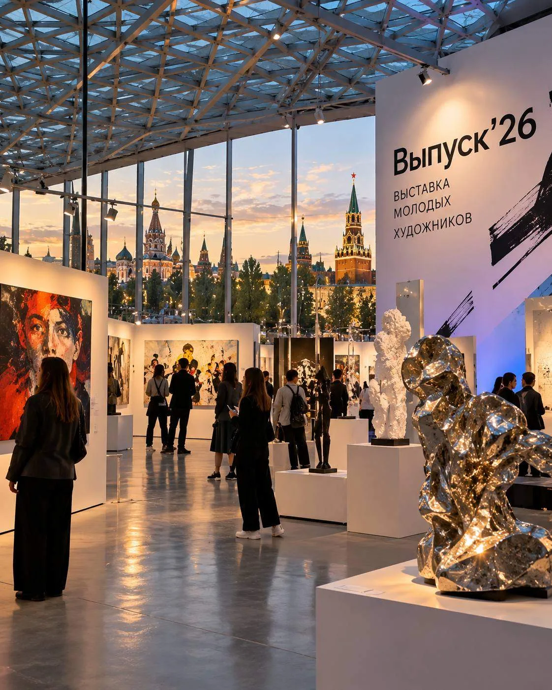 🖼️ В «Зарядье» открылась выставка молодых художников «Выпуск’26»