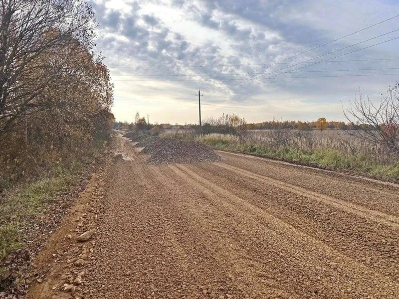 В Шуйском районе восстанавливают дорогу Харитоново — Пустошь