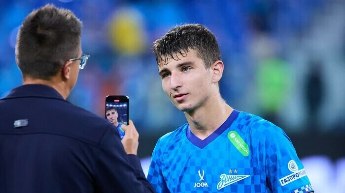 🏟️ Полузащитник 2008 г.р. Амир Мусаев забил дебютный гол за «Зенит»