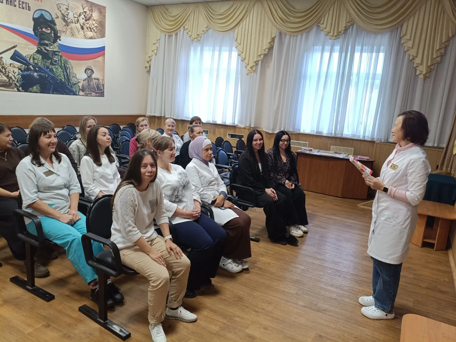 В ГАУСО ЦРИ «Ветеран» прошли мероприятия ко Всероссийскому дню беременных.