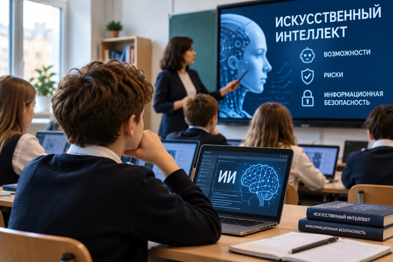 В школах введут обязательный курс по искусственному интеллекту.