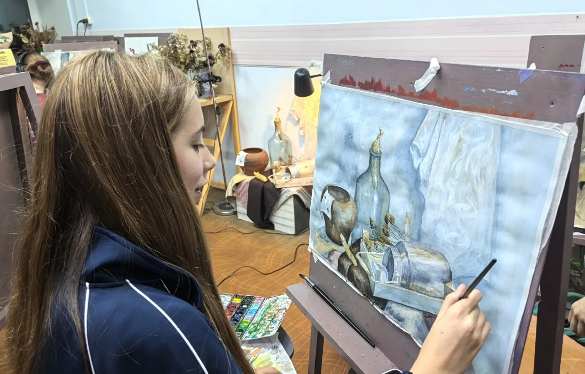 🎨 Магия акварели и дыхание времени