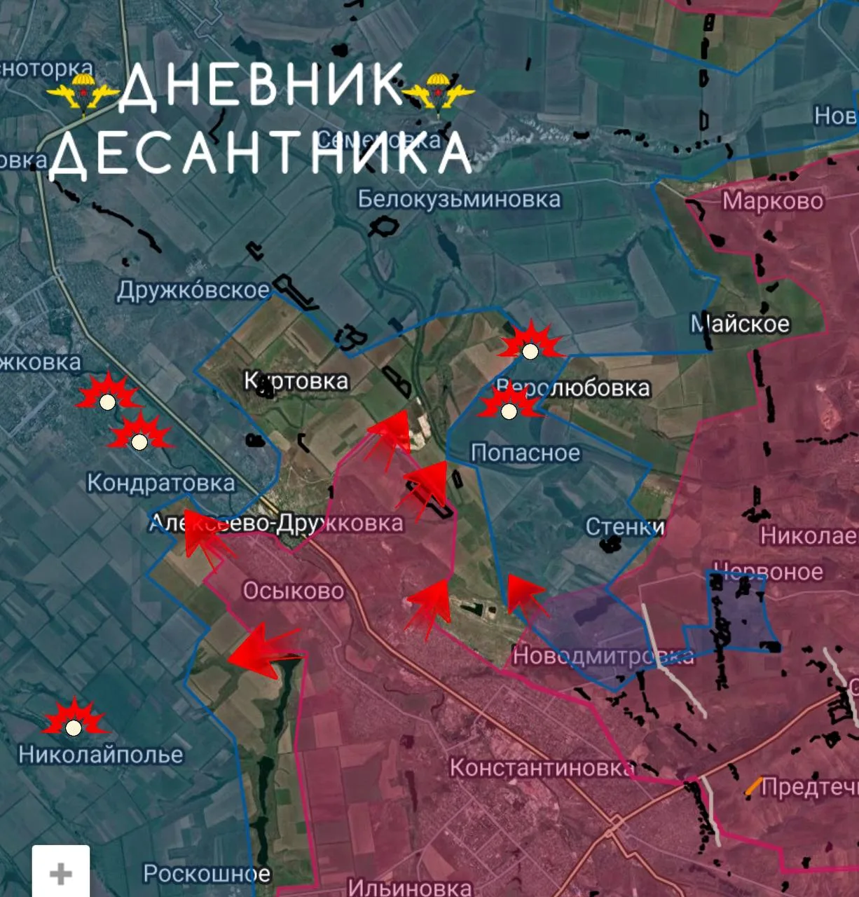 🪂 Константиновское направление.
