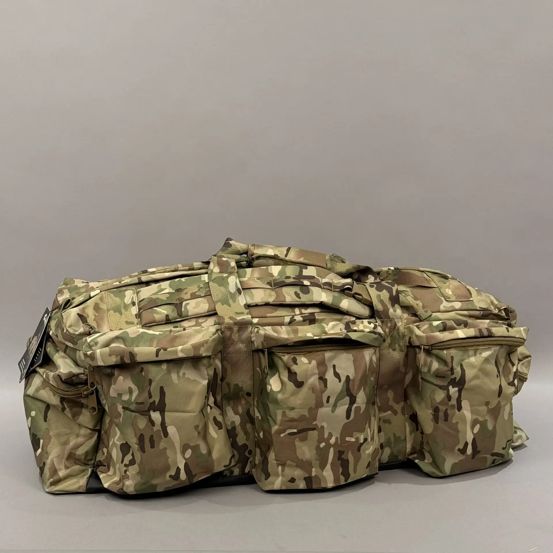 Сумка-рюкзак (баул) GONGTEX®️, 100L, тактический (Арт.0721) в расцветке мультикам / Mul...