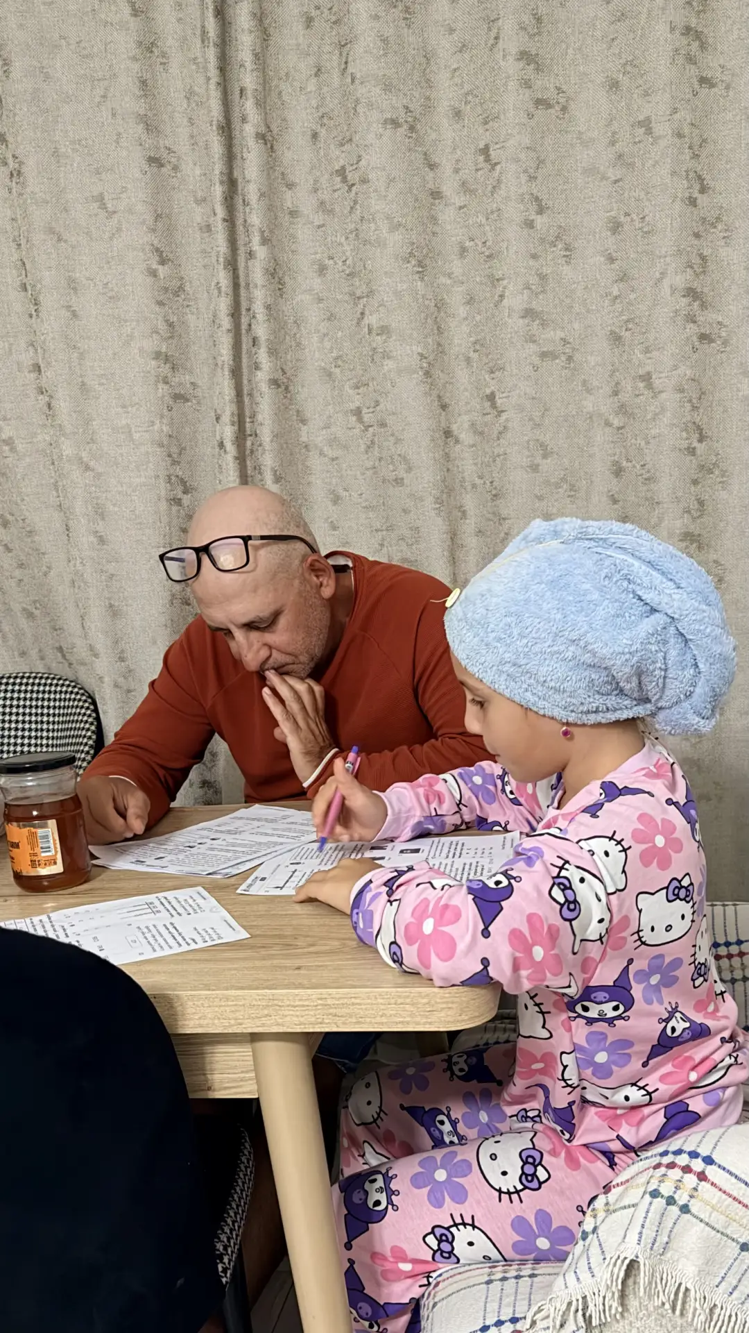В субботу у нас было собрание у Айаза в школе🫣