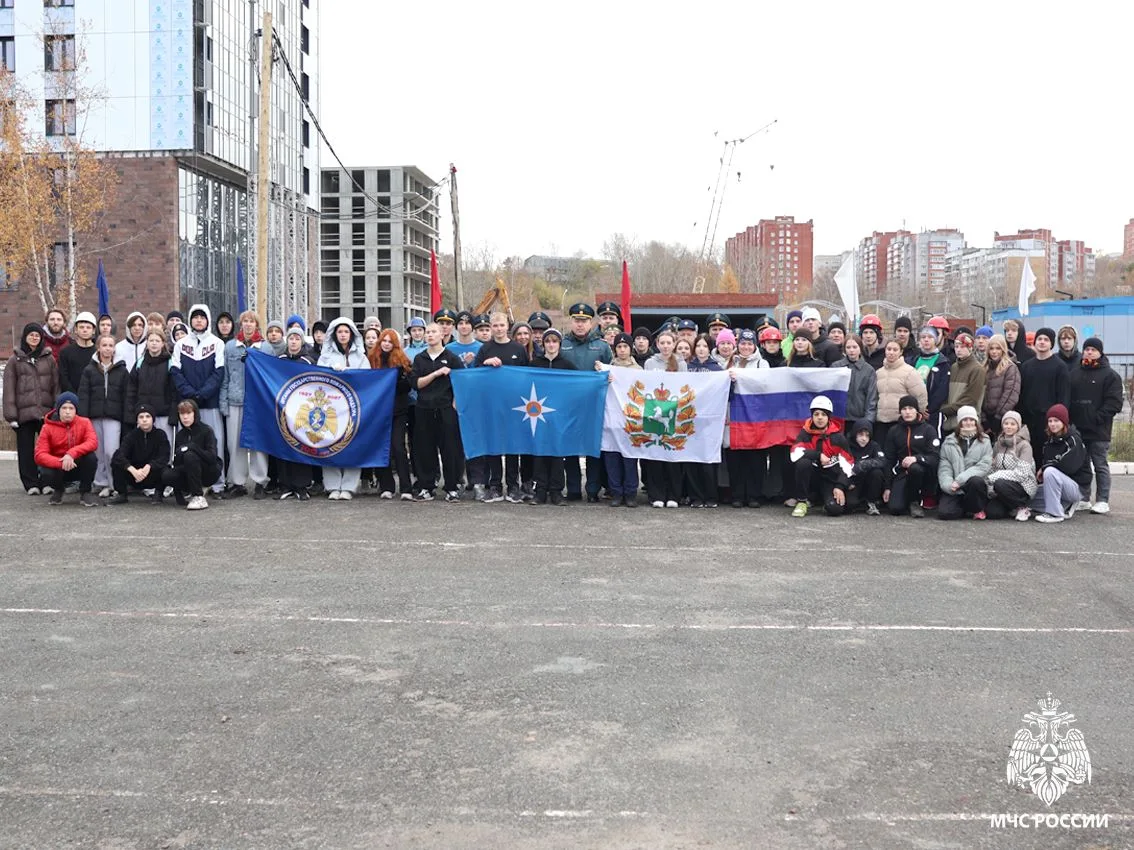 В Томске стартовали соревнования по пожарно-спасательному спорту среди юных огнеборцев