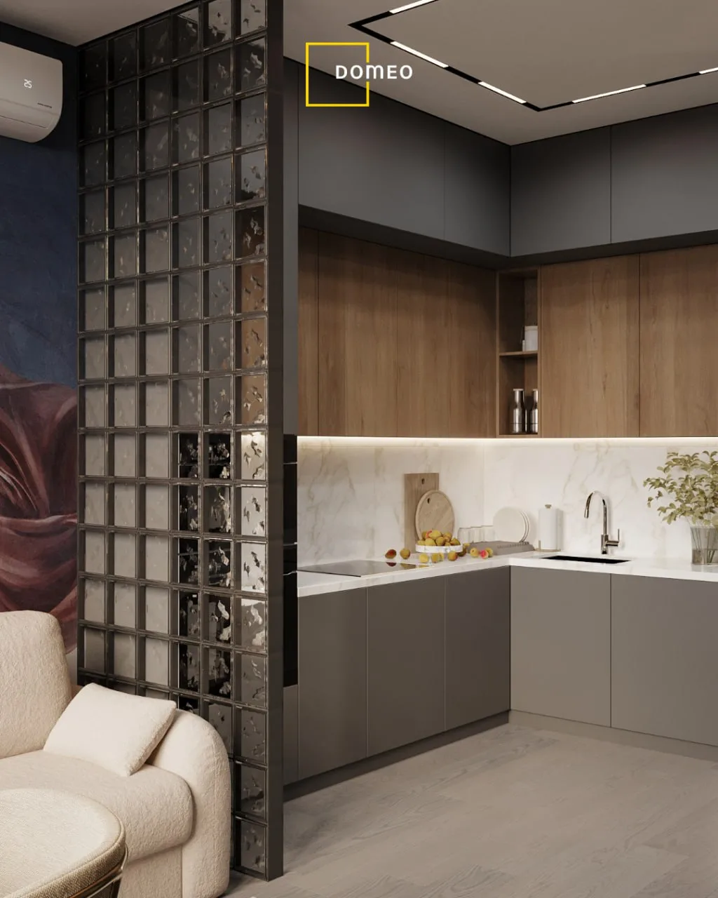 💛 Гениально продумали интерьер двушки 61 м² — смотрите тут ↓