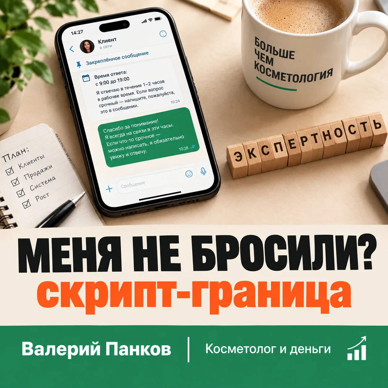 Скрипт, который снимает тревогу «а меня не бросили» 📲