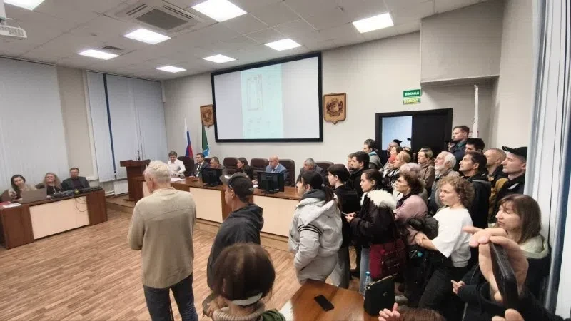 Жители Калининского района выступили против вырубки Соснового бора, где могут воткнуть ...
