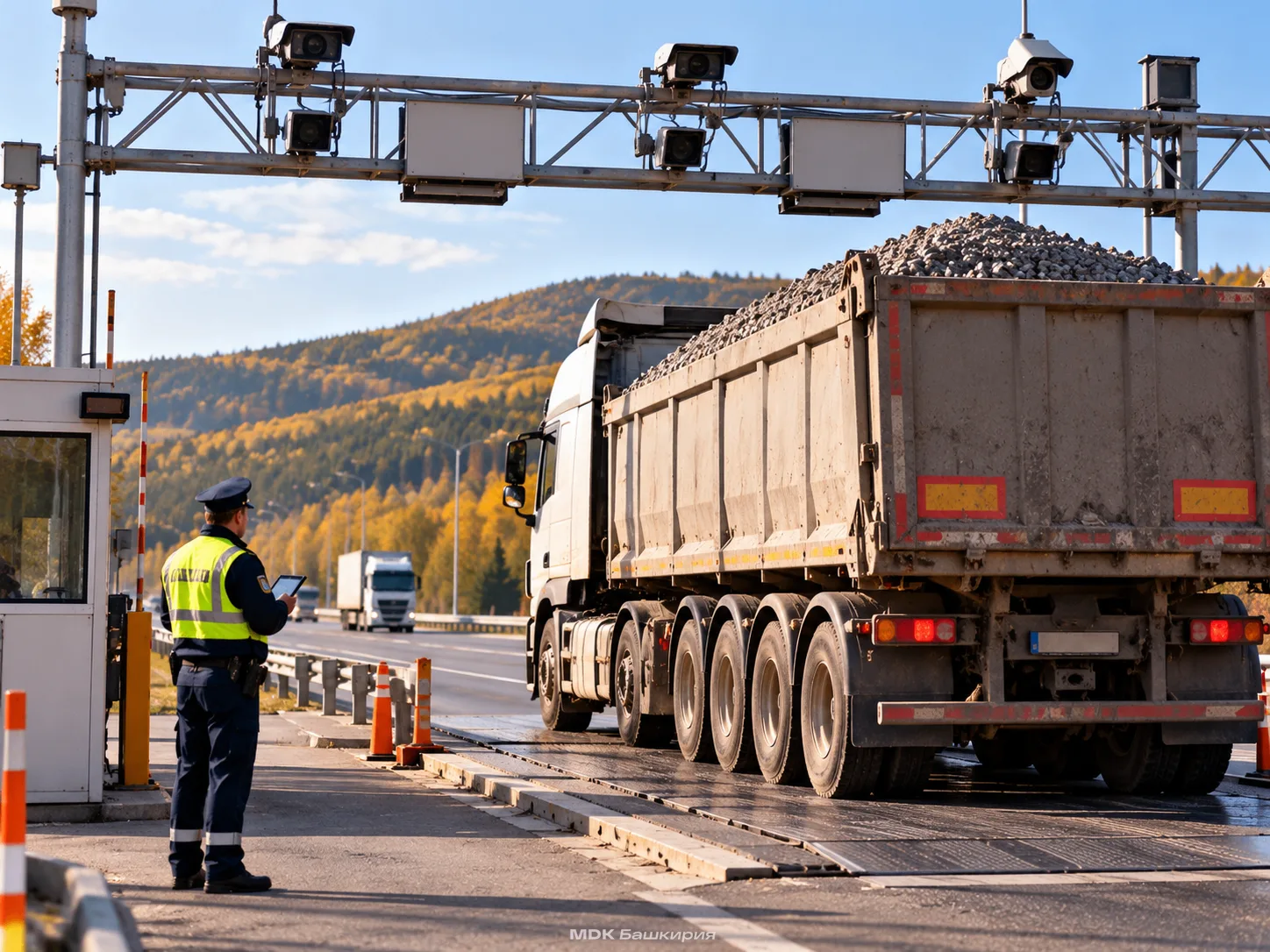 В Башкирии решили защитить дороги от перегруженных фур 🚛