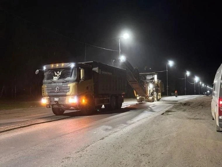 🚧 В Ульяновске начали ремонт Сельдинского шоссе.